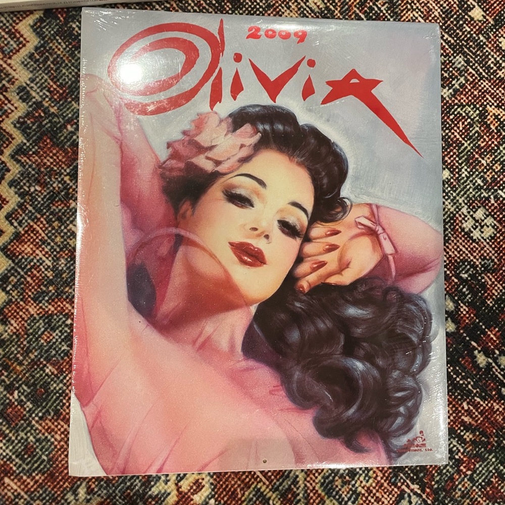 2009 Olivia  Pinup calendar
